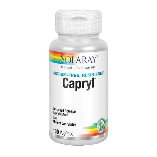 Capryl™-100 VegCaps. Sin sodio. Sin resinaS. Apto para veganos